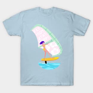 Foil girl T-Shirt